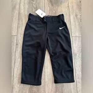 Nike girls softball Black pants